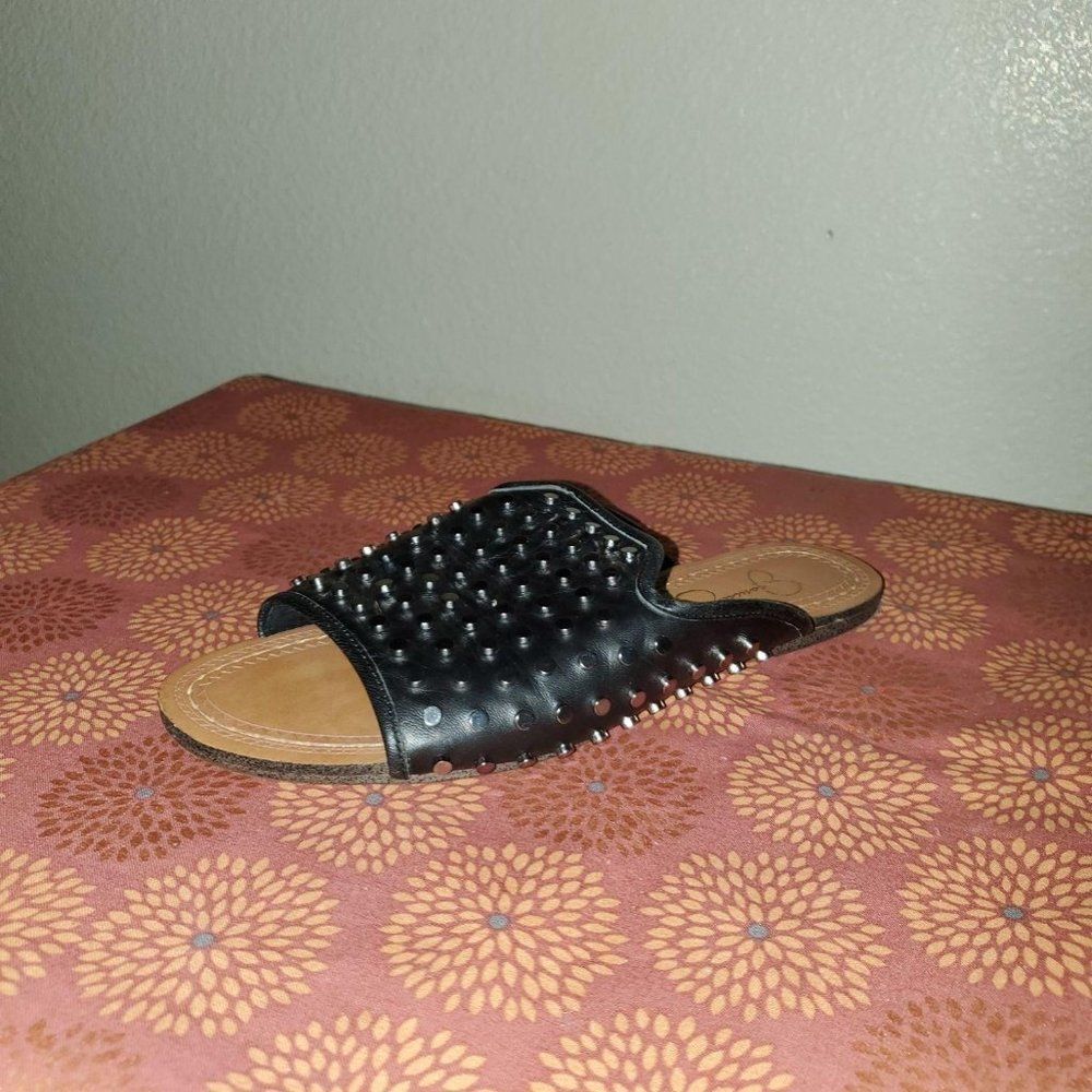 Jessica Simpson Kloe Studded Mules  5.5